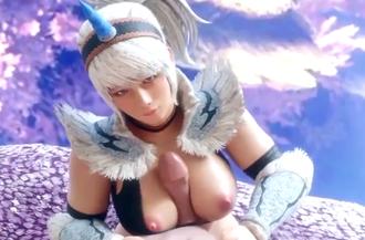 【3D】巨乳阿尔法性爱合集